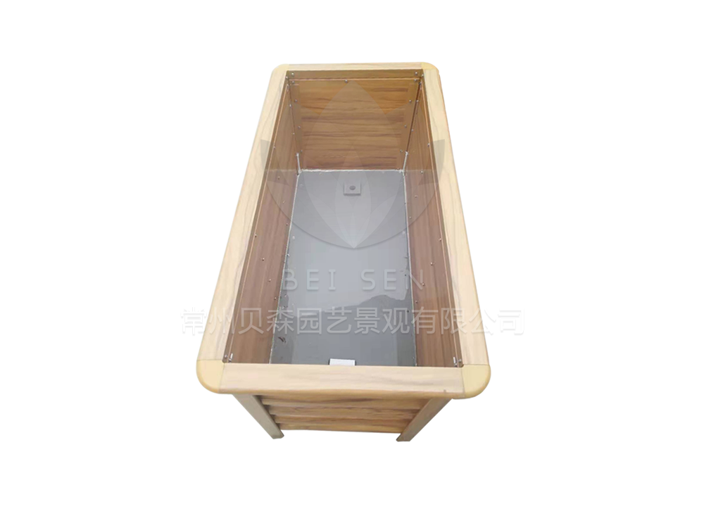 仿木隔离花箱 仿木隔离花箱