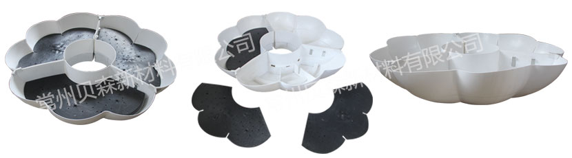 组合花盆细节展示